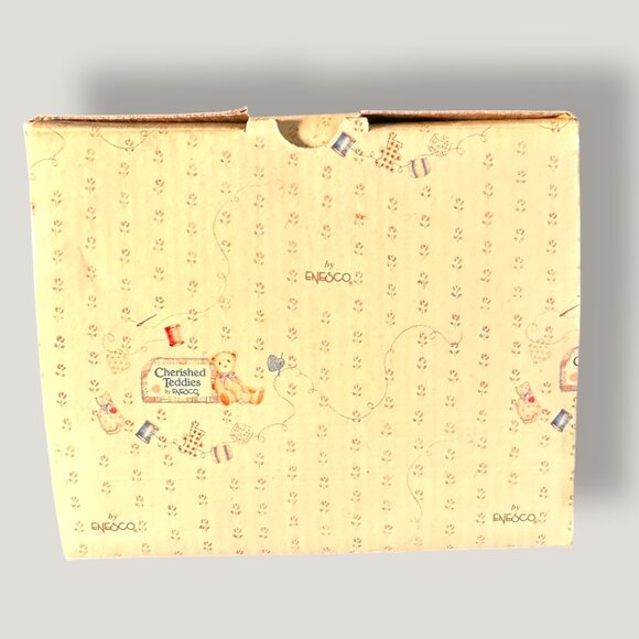 Cherished Teddies "Adam" Holiday Ice Skating Figurine 269751 By Enesco - Picture 6 of 6